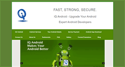 Desktop Screenshot of getiqandroid.com