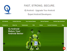 Tablet Screenshot of getiqandroid.com